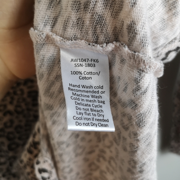 ATM cotton long sleeve knit top - Picture 5 of 8